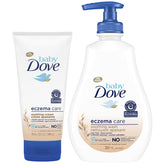Dove Baby Colloidal Oatmeal Wash bottle provides gentle, soothing cleansing for sensitive skin.