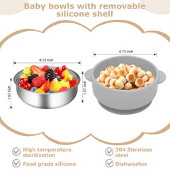 Dovesail dual-handles help little hands grab easily