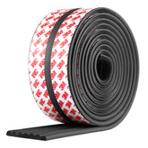 Dovesail edge protector on table corner with strong adhesive and child-safe padding