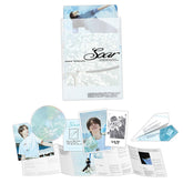 DOYOUNG 2nd Album Soar Be My Light photo book—collectible memorabilia for fans.