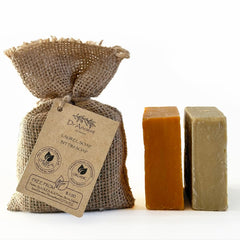 Dr.Ancient Bittim soap bar closeup shows natural ingredients for gentle cleansing