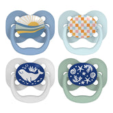 Dr. Brown's Advantage reversible pacifier, easy acceptance for baby during soothing sessions.