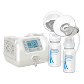 Dr. Brown's Customflow backlit LCD display for easy nighttime pumping