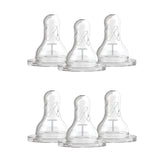 Dr. Brown's Level T narrow nipple new born flow supports slower feeding pace.
