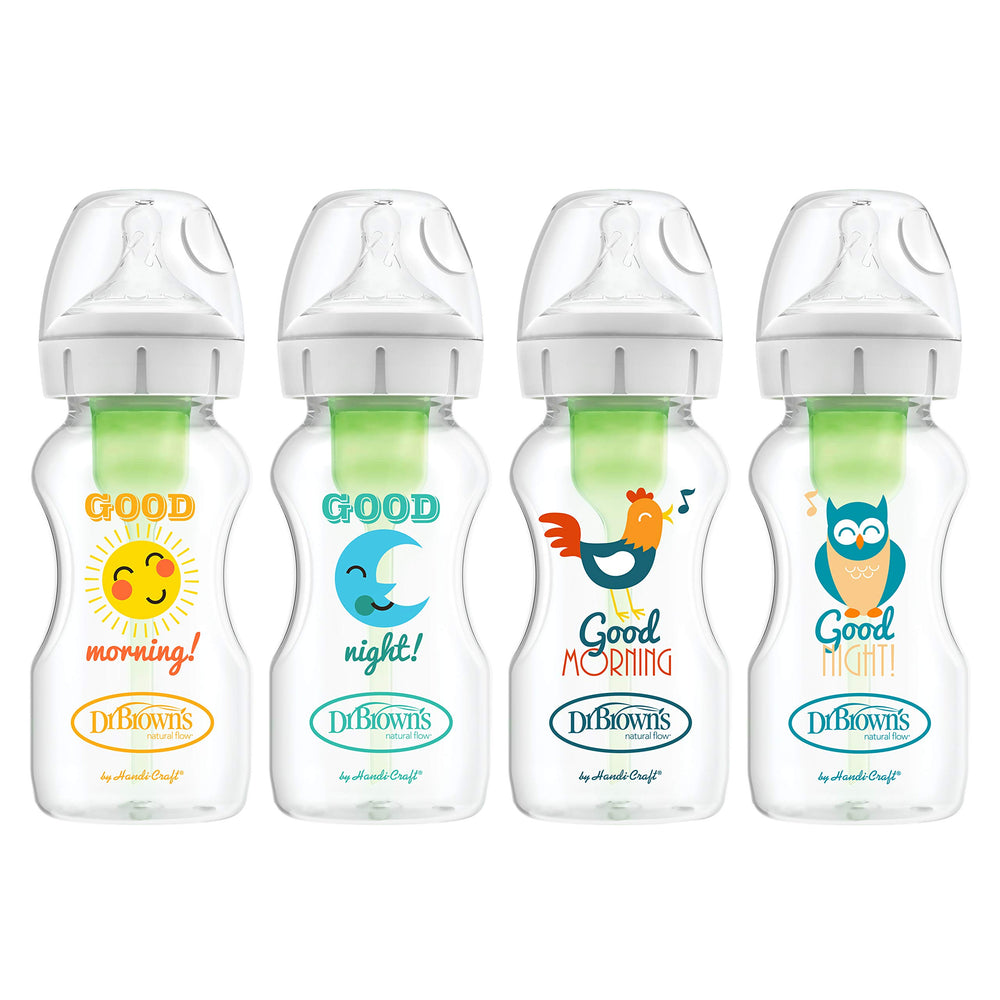 Dr. Brown's vent system closeup shows anti-colic feature for less spit-up
