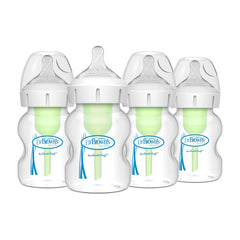 Dr. Brown's Natural Flow anti-colic vent bottle 5oz reduces spit-up and gas
