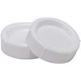 Dr. Brown's cap secures 4oz and 8oz bottles for mess-free travel.