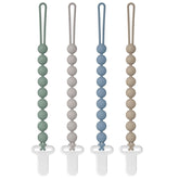 Draklary pacifier clips round design close-up for secure, stylish baby accessibility
