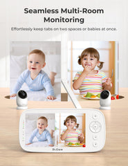 Dr.Care NovaView 2X 4X zoom brings close-up detail without waking a sleeping baby