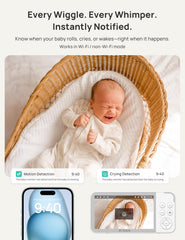 Dr.Care VistaView app control interface for remote visibility and quick adjustments.
