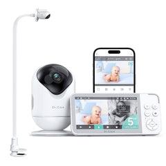 Dr.Care VistaView clip mount for flexible mounting and easy baby view.