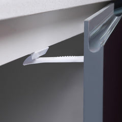 Dreambaby kitchen drawer use shows safe, quick-access-limiting storage.