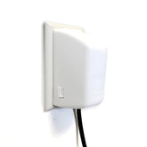 Dreambaby dual-fit-outlet-cover full-coverage on outlet protects curious children