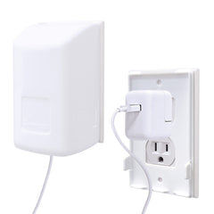 Dreambaby extra-large dual-fit outlet cover packaging safeguards homes with easy safety features.