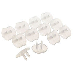 Dreambaby outlet plug covers in close-up highlight BPA-free material and discreet protection.