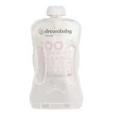 Dreambaby Pouch Pal in action promotes self-feeding and mess reduction.