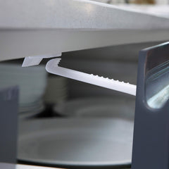 Dreambaby Safety Catches hidden design preserves cabinet aesthetics