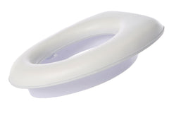 Dreambaby Soft Touch Potty Seat top view shows padded comfort for toddlers.
