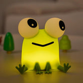 DREAMING MY DREAM Frogs Night Light front view with soft bedtime glow for kids