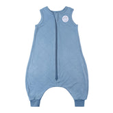 Dreamland Baby toddler sleep sack fabric closeup highlighting ultra-soft LuxeWeave for gentle sleep