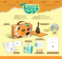 DREAMUS G-IDLE Yuqi YuQ1 CD visual showing glossy disc art