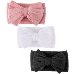 DRESHOW BQUBO 3-pack packaging shows soft, stretchy headbands ready for gifting