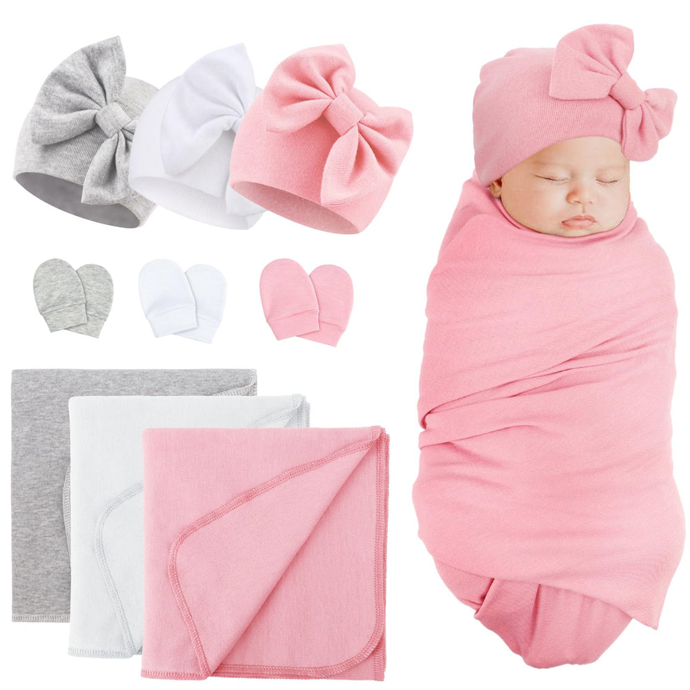 DRESHOW BQUBO newborn blanket swaddle showcases cozy softness