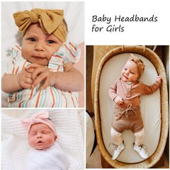 DRESHOW BQUBO newborn headband in soft nylon for day-to-day comfort.