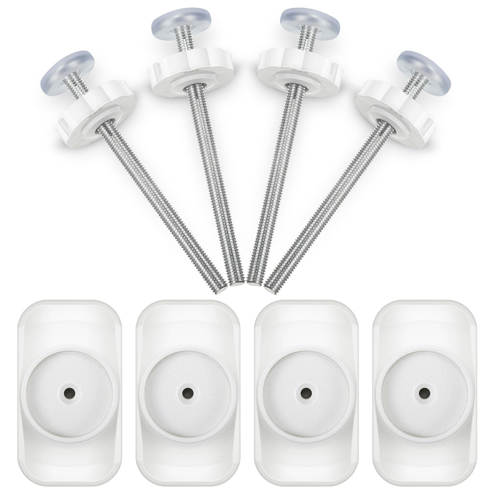 Dreyoo baby gate extender rod 5in length extends reach for wider openings with stability.