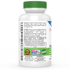 DrFormulas Nexabiotic probiotic powder container highlighting a flavorless formula for infants.