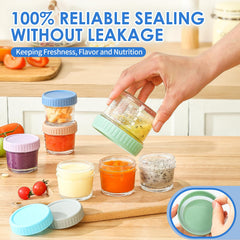 DRKIO 4 oz measurement lines aid precise portioning for feeding.