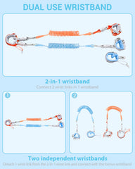 Dr.meter 2in1 dual-use wristlink demonstrates flexibility during flights and crowded venues.