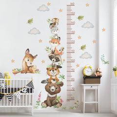 DTLIFEK height scale from 60cm to 160cm helps track growth milestones.