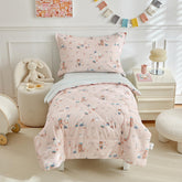 DuShow pink toddler comforter offers cozy warmth for bedtime routines.