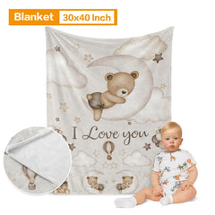 Duckbe crib sheet and flannel blanket image emphasizing cozy warmth and comfort.