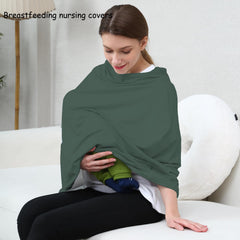 Dudeeghes stroller cover shown as multi-use protection during shopping and outings