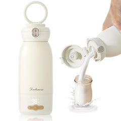 Dudumom portable milk warmer in travel-compact design for on-the-go feeds