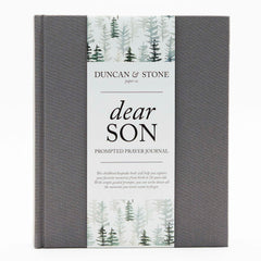 Duncan & Stone Baby Memory Book cover-grey, durable keepsake for family memories.