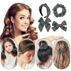 DUOJINSANXI basic hair bow versatile for ponytails and buns.
