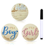 DUOJINSANXI It’s a Boy sign close-up, ideal for newborn photos and gender reveal decor.