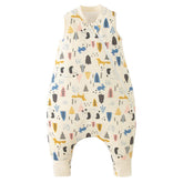 Duomiaomiao toddler sleep sack side-open zipper enables easy diaper changes.