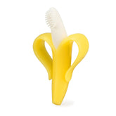 Dupad Story Banana Teether closeup of banana design for teething comfort