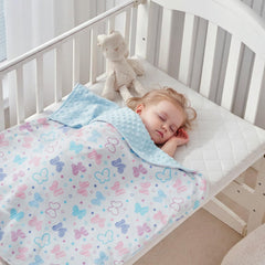 DuShow Butterfly blanket car-seat use provides portable warmth on trips