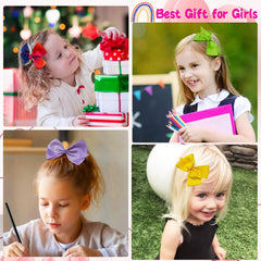 Dwenarry 5-inch mermaid-print bow adds whimsy to everyday looks