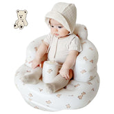 Dwenles inflatable baby seat with built-in pump for quick on-the-go setup
