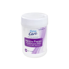 Dynarex Nice'n Fresh scented wipes offer a refreshing option after messes.