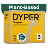 DYPER monthly pack size 3 168-count box offers reliable day-and-night protection.