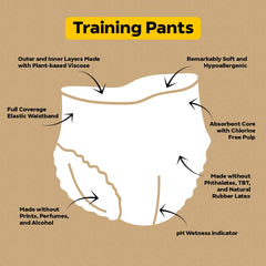 DYPER Toddler Training Pants 3T-4T gentle on sensitive skin