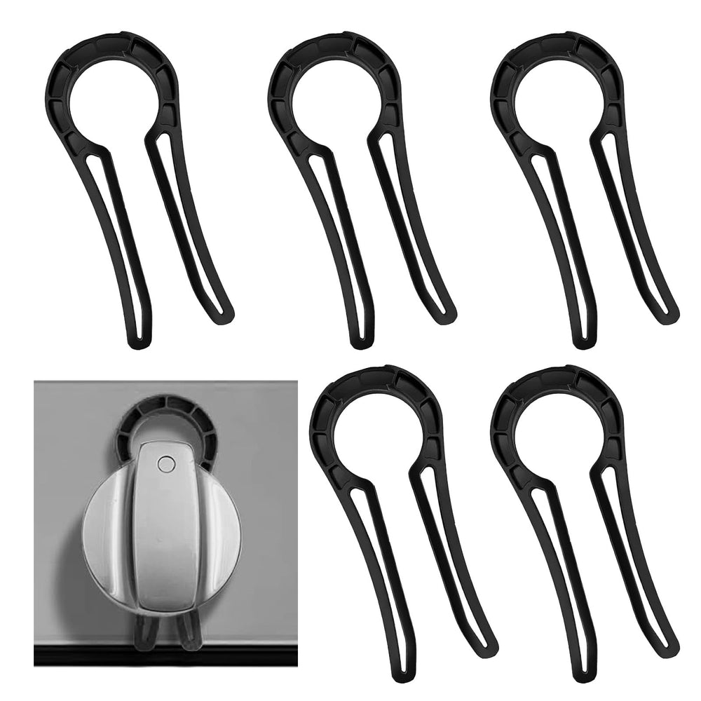 dzdxdzsw stove knob lock front view enhances kitchen safety for kids