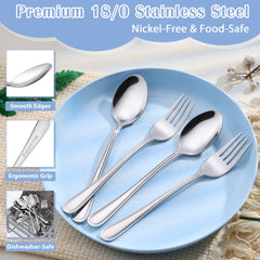 E-far-toddler-silverware-mirror-polished-finish shows durable shine for everyday use.